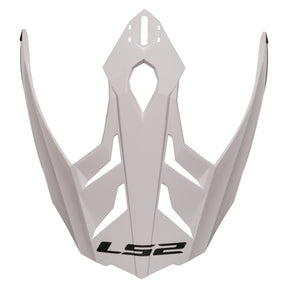 LS2 Peak for Explorer Helmet Solid White - Driven Powersports