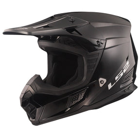 LS2 COZ Off-Road Helmet Solid Matte Black XL - Driven Powersports