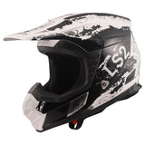 LS2 COZ Off-Road Helmet Hyde Black/White LG - Driven Powersports