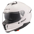 LS2 Stream II Full Face Helmet White XS - Driven Powersports