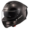 LS2 Stream II Full Face Helmet Black SM - Driven Powersports