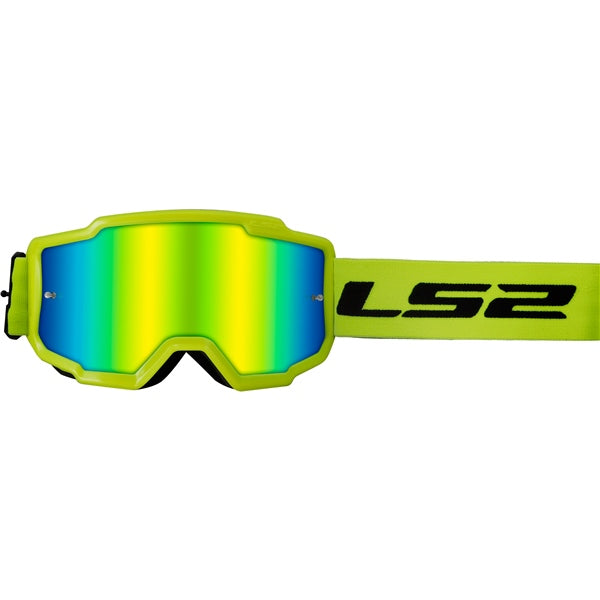 LS2 Charger Goggle Yellow Clear - Driven Powersports