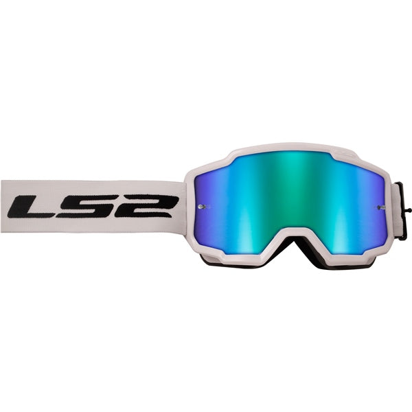 LS2 Charger Plus Goggle Green - Driven Powersports