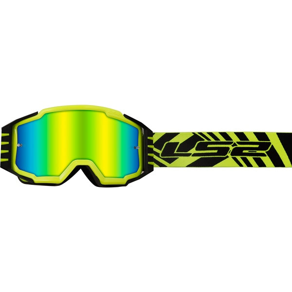 LS2 Charger Pro Goggle Yellow - Driven Powersports