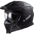 LS2 Peak for Drifter Helmet Solid Matte Black - Driven Powersports