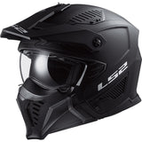 LS2 Peak for Drifter Helmet Solid Matte Black - Driven Powersports