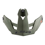 LS2 Peak for Drifter Helmet Solid Green - Driven Powersports