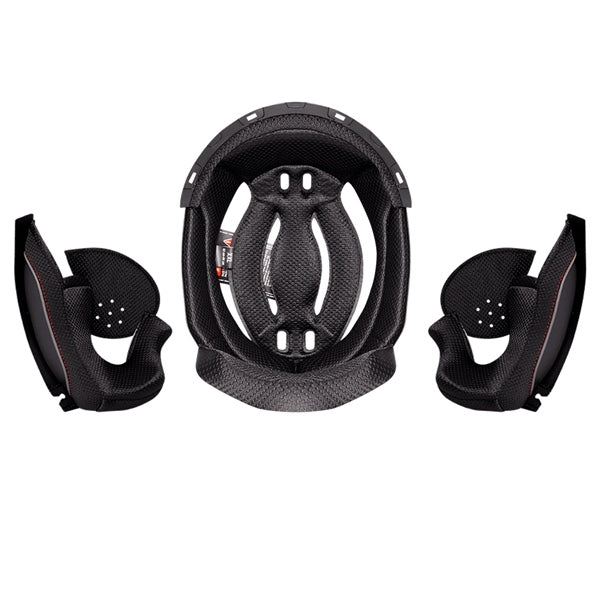 LS2 Liner for Strobe II Helmet Black 3XL - Driven Powersports