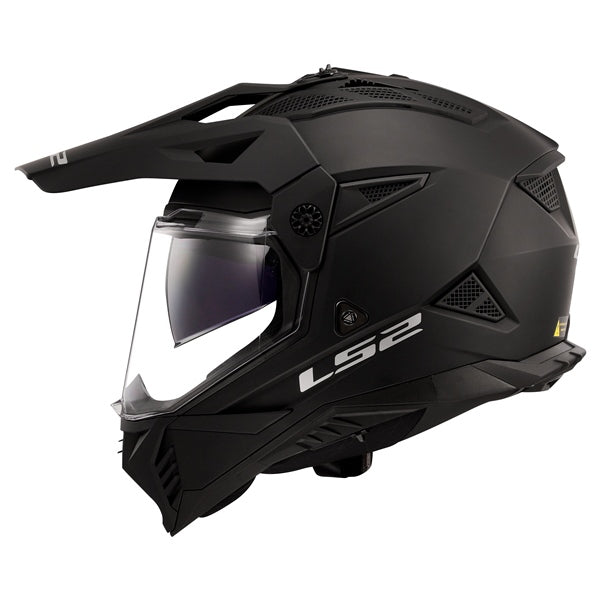 LS2 Blaze II Off-Road Helmet Solid Matte Black LG - Driven Powersports