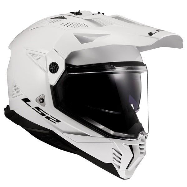 LS2 Blaze II Off-Road Helmet Solid White XS - Driven Powersports