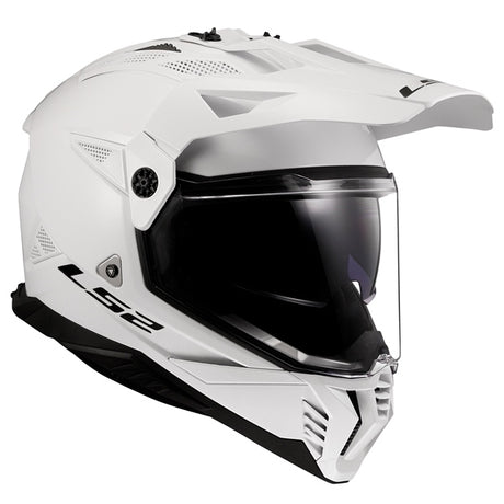 LS2 Blaze II Off-Road Helmet Solid White XS - Driven Powersports