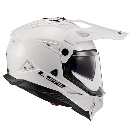 LS2 Blaze II Off-Road Helmet Solid White XS - Driven Powersports