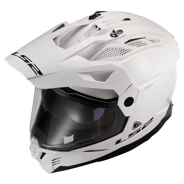 LS2 Blaze II Off-Road Helmet Solid White XS - Driven Powersports