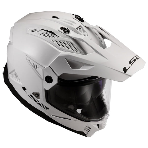 LS2 Blaze II Off-Road Helmet Solid White XS - Driven Powersports