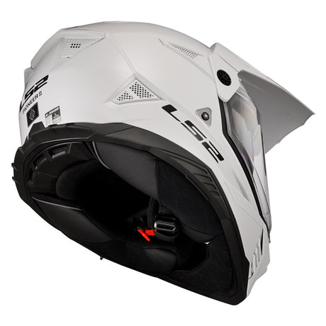 LS2 Blaze II Off-Road Helmet Solid White XS - Driven Powersports