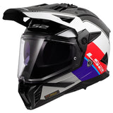 LS2 Blaze II Off-Road Helmet Rally Red/White/Blue 3XL - Driven Powersports