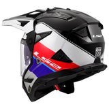 LS2 Blaze II Off-Road Helmet Rally Red/White/Blue 3XL - Driven Powersports