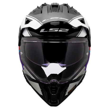LS2 Blaze II Off-Road Helmet Rally Red/White/Blue 3XL - Driven Powersports