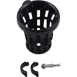 CIRO LLC HOLDER DRINK 1.25" Black Front - Driven Powersports