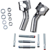 BARON KICKBACK RISERS CHROME PR Front - Driven Powersports