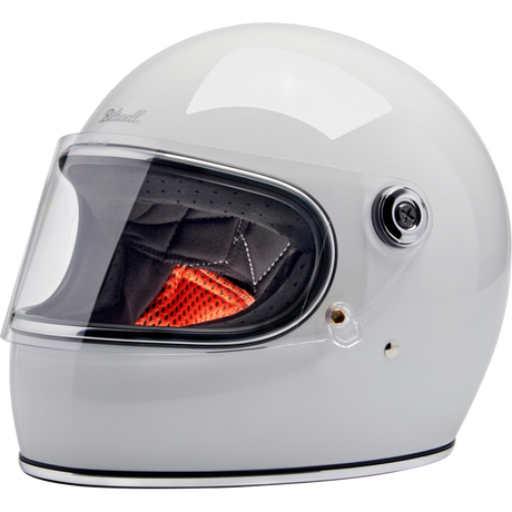 BILTWELL HELMET GRINGO S Gloss White Other - Driven Powersports