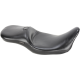 LE PERA 08-19 FLHT MAVERICK SEAT LONG SMTH BK/R Front - Driven Powersports