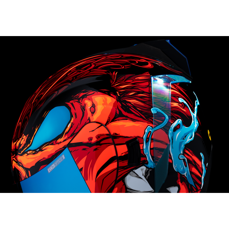 ICON HELMET AIRFORM MIPS MANIK'RR Red Front - Driven Powersports