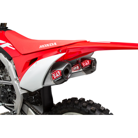 YOSHIMURA 18-21 CRF250R RS-9T FS SS/SS/CF TIPS Application Shot - Driven Powersports