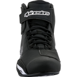 ALPINESTARS SHOE SEKTOR Black/White Front - Driven Powersports