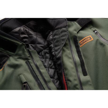 THOR JACKET RANGE Army/Orange Detail - Driven Powersports