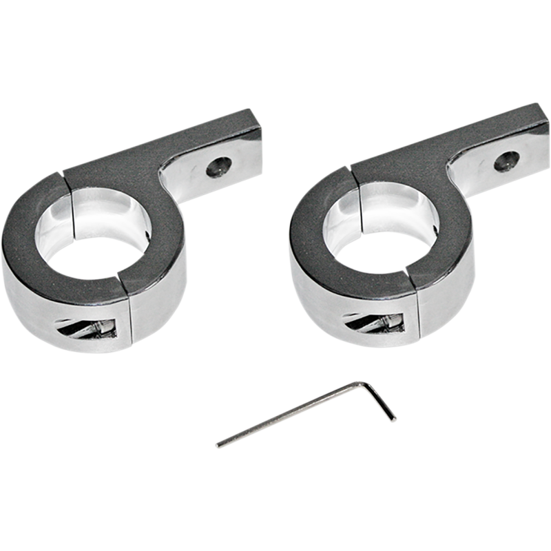 CUSTOM DYNAMICS MOUNT TUBE 1.25" Chrome Front - Driven Powersports