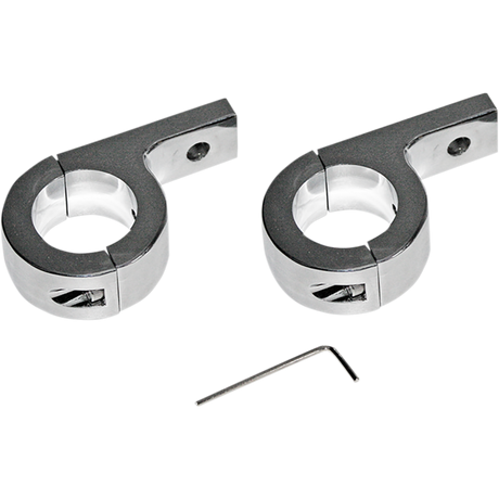 CUSTOM DYNAMICS MOUNT TUBE 1.25" Chrome Front - Driven Powersports