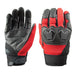 SPEED & STRENGTH MEN'S MOMENT TRUTH GLOVES Red/Black Men's Small - Driven Powersports