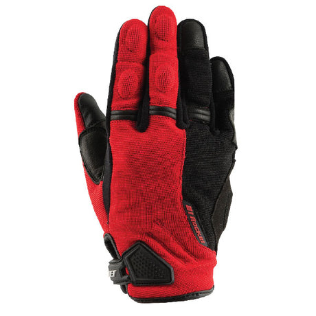 Joe Rocket WOMEN'S AURORA TEXTILE GLOVES Red/Black Small - Driven Powersports