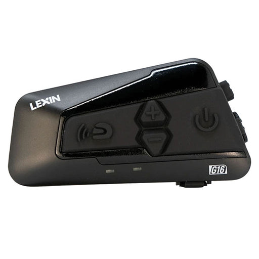 LEXIN G16 BLUETOOTH HEADSET 16-WAY INTERCOM Single Pack - Driven Powersports