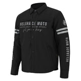 Helgrade Men's Hawke Stretch Poly Moto Shirt Black 3XL Men's - Driven Powersports
