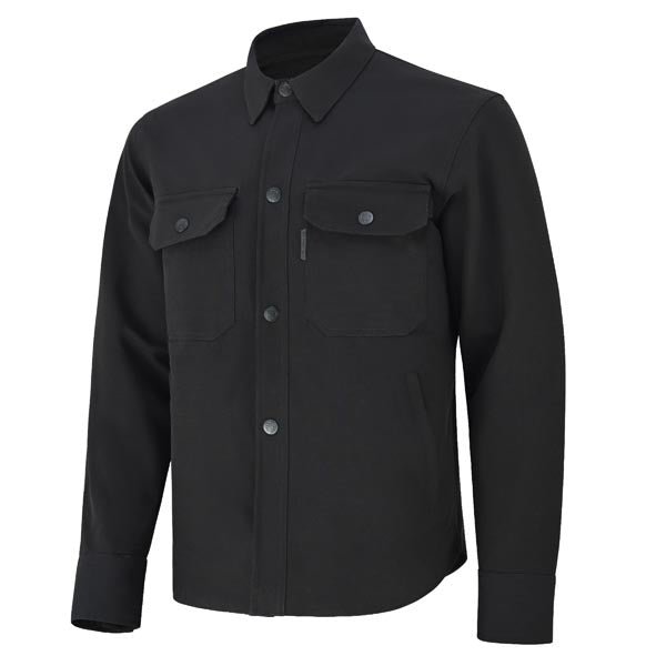 Helgrade Harrison Waterproof Textile Moto Shirt Black 4XL Men's - Driven Powersports