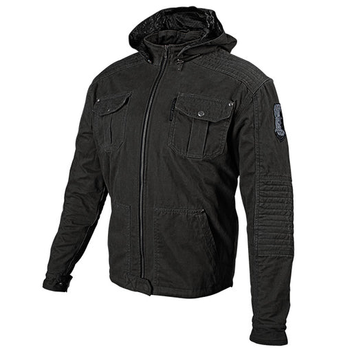 SPEED & STRENGTH S&S DOGS OF WAR CANVAS JACKET Black Small - Driven Powersports