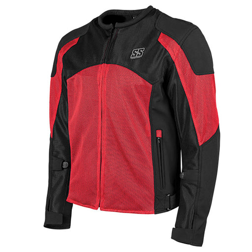 SPEED & STRENGTH MIDNIGHT EXPRESS MESH JACKET Red Small - Driven Powersports