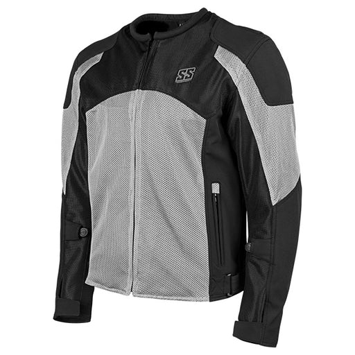 SPEED & STRENGTH MIDNIGHT EXPRESS MESH JACKET Silver Small - Driven Powersports