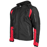 Speed & Strength Speed And Strength Men's Fast Forward Textile Motorcycle Jacket Red/Black Small - Driven Powersports