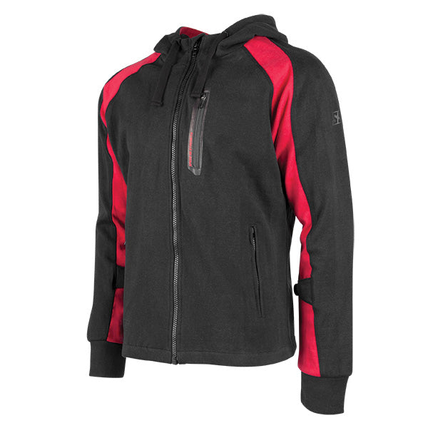SPEED & STRENGTH S&S RUN WITH THE BULLS REINFORCED/ARMOURED HOODY Red/Black Men's Small - Driven Powersports