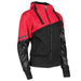 SPEED & STRENGTH S&S WOMEN'S CAT OUT'A HELL ARMOURED HOODY Red/Black Women's XS - Driven Powersports