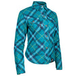 Speed & Strength Speed And Strength Cross My Heart Womens Reinforced Moto Shirt Teal XS Women's - Driven Powersports