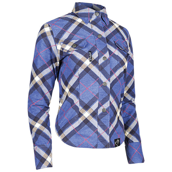 Speed & Strength Speed And Strength Cross My Heart Womens Reinforced Moto Shirt Purple Small Women's - Driven Powersports