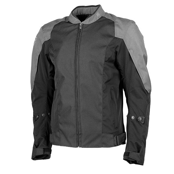 SPEED & STRENGTH MEN'S MOMENT OF TRUTH JACKET Black/Grey Men's Small - Driven Powersports