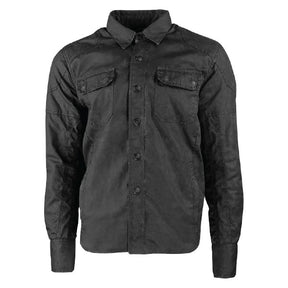 SPEED & STRENGTH S&S MEN'S CALL TO ARMS ARMOURED MOTO SHIRT Black Men's 4XL - Driven Powersports