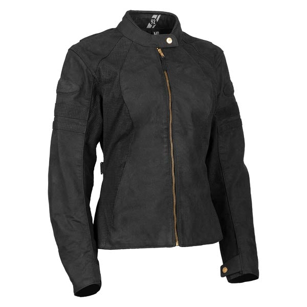Joe Rocket Women's Classic 92 Leather Jacket Black 2XL Women's - Driven Powersports