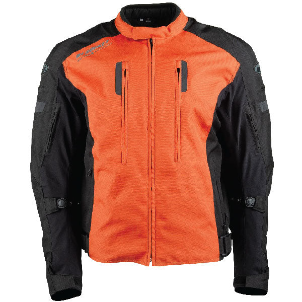 Joe Rocket MEN'S REACTOR C.E. CERTIFIED JACKET Orange/Black Small Men's - Driven Powersports
