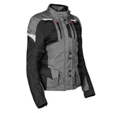 Joe Rocket WOMEN'S BALLISTIC 14.0 TEXTILE JACKET Grey/Black Small Women's - Driven Powersports